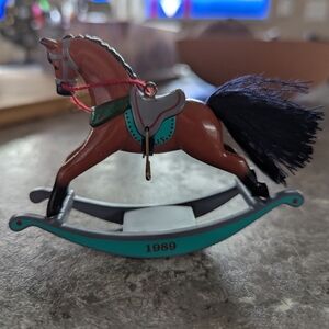 1989 Hallmark Rocking Horse